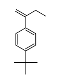 2-(4-tert-butylphenyl)-1-butene Structure
