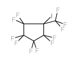 1-碘全氟-1-甲基环戊烷结构式