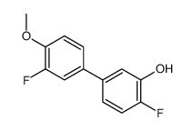 2-fluoro-5-(3-fluoro-4-methoxyphenyl)phenol Structure