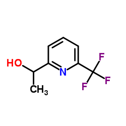 1-(6-(trifluoromethyl)pyridine-2-yl)ethan-1-ol Structure