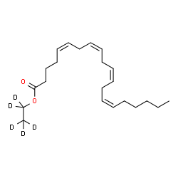 Ethyl Arachidonate-d5 Structure