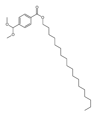 octadecyl 4-(dimethoxymethyl)benzoate Structure