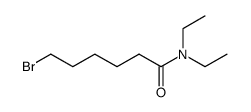 6-bromo-N,N-diethylhexanamide Structure
