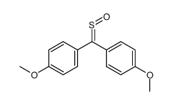 4,4'-dimethoxythiobenzophenone sulfoxide Structure