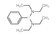 双(二乙胺)苯膦结构式