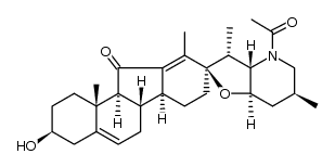 N-acetyljervine结构式
