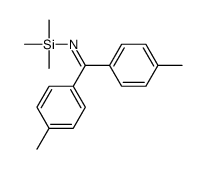 1,1-bis(4-methylphenyl)-N-trimethylsilylmethanimine Structure