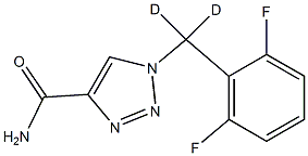 Rufinamide Structure