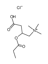 (±)-丙酰肉碱氯化物结构式