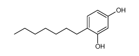 4-heptyl-resorcinol Structure