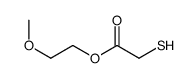 Mercaptoacetic acid 2-methoxyethyl ester结构式