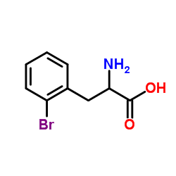 2-溴苯丙氨酸结构式