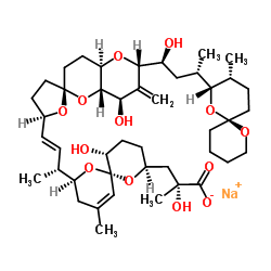 Okadaic acid sodium Structure