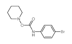1-piperidyl N-(4-bromophenyl)carbamate Structure