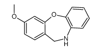 3-methoxy-10,11-dihydro-dibenzo[1,4]oxazepine Structure