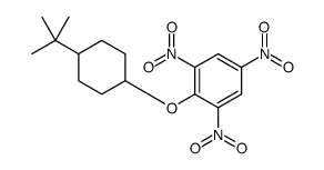 2-(4-tert-butylcyclohexyl)oxy-1,3,5-trinitrobenzene结构式