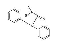 (1R,3R)-3-methyl-1-phenyl-1,3-dihydro-[1,3]thiazolo[3,4-a]benzimidazole Structure