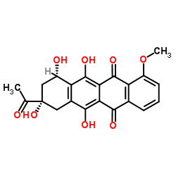 柔红酮结构式