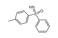 phenyl p-methylphenyl sulfoximide Structure