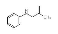 Benzenamine,N-(2-methyl-2-propen-1-yl)-结构式