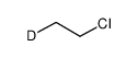 氯乙烷-2-D1结构式