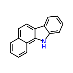 11H-苯并(C)咔唑结构式