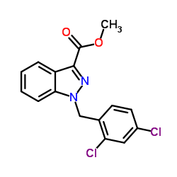 1-(2,4-二氯苄基)-1H-吲唑-3-羧酸甲酯图片