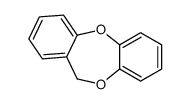 6H-benzo[b][1,4]benzodioxepine结构式