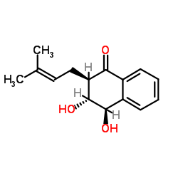 3-羟基梓酚结构式