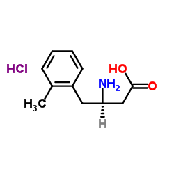 (R)-3-氨基-4-(2-甲基苯基) 丁酸图片