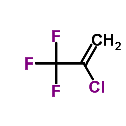 2-Chloro-3,3,3-trifluoropropene Structure