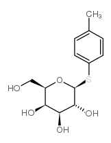 1-硫代-b-甲基葡萄糖甙-4-甲基苯酯结构式