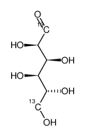 D-葡萄糖-1,6-13C2结构式