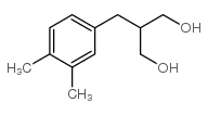2-(3,4-dimethylbenzyl)propane-1,3-diol结构式