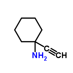 1-乙炔基环己基胺结构式