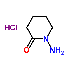 1-Aminopiperidin-2-one hydrochloride structure