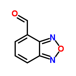 苯并二唑-4-甲醛结构式