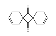 Dispiro[5,1,5,1]tetradecan-3,11-dien-7,14-dion结构式