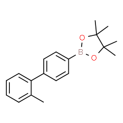2'-甲基联苯-4-硼酸频哪醇酯结构式