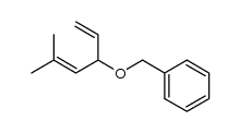 4-benzyloxy-2-methylhexa-2,5-diene Structure