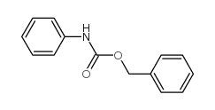 Carbamic acid,N-phenyl-,phenylmethyl ester Structure