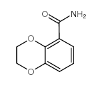 2,3-二氢苯并[b][1,4]二氧杂环己烷基-5-甲酰胺结构式