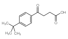 4-(4-叔丁基苯基)-4-氧丁酸结构式
