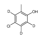 4-chloro-2-methylphenol-3,5,6-d3 Structure