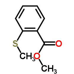 Methyl 2-(methylsulfanyl)benzoate structure