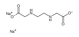 N,N’-1,2-亚乙基二甘氨酸二钠结构式
