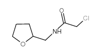 2-氯-N-(四氢呋喃-2-甲基)乙酰胺结构式