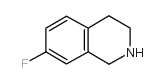 7-氟-1,2,3,4-四氢异喹啉结构式