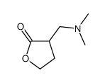 3-[(dimethylamino)methyl]oxolan-2-one结构式