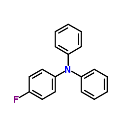 4-氟-N,N-二苯基苯胺结构式